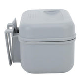 Top view of the perforated vented lid on the bait box